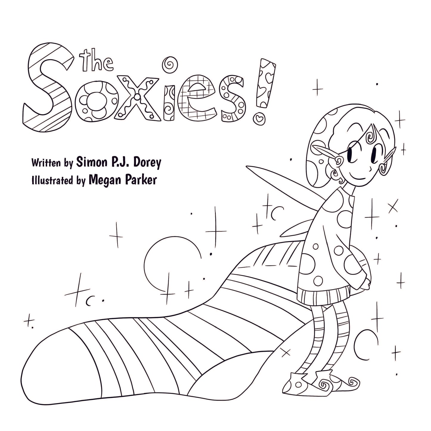 The Soxies - Coloring Book