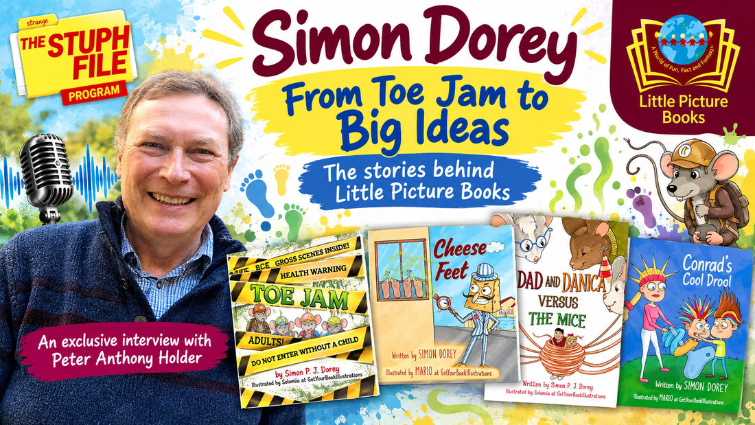 From Toe Jam to Big Ideas: How Everyday Family Moments Became Little Picture Books