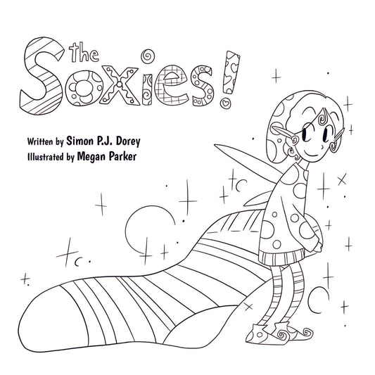 The Soxies - Coloring Book